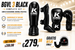 King Pro Boxing BGVL-3 Leren Bokshandschoenen + SGL-7 Scheenbeschermers Set Zwart + Gratis Bitje