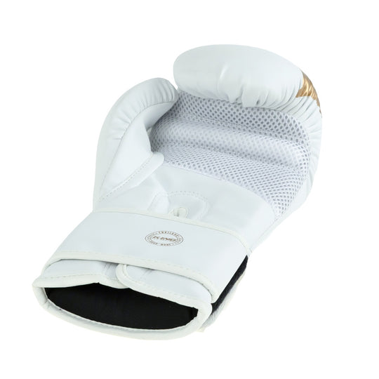 King Pro Boxing REVO 9 Bokshandschoenen Wit Goud