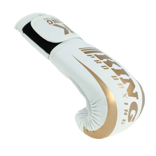 King Pro Boxing REVO 9 Bokshandschoenen Wit Goud