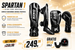 King Pro Boxing Spartan 1 Set Zwart/Grijs + Gratis Bitje