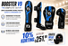 Booster Fight Gear V9 Fight Set zwart blauw
