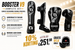 Booster Fight Gear V9 Fight Set zwart grijs