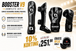 Booster Fight Gear V9 Fight Set zwart grijs