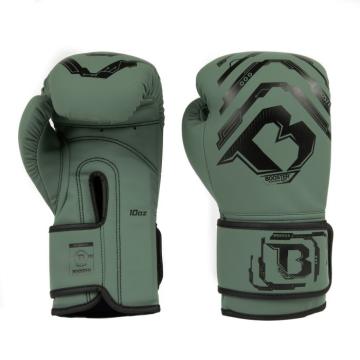 Booster Fight Gear Kinder bokshandschoenen Elite V2.3 Mat Groen/Zwart