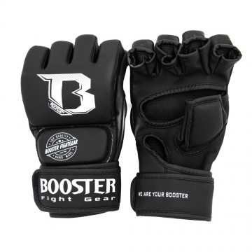 Booster Fight Gear BFF Supreme: Zwarte MMA Handschoenen