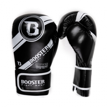 Booster Fight Gear Premium Striker Bokshandschoenen - Beginners - Zwart/Wit
