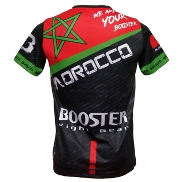 Booster Fight Gear Marokko shirt zwart-groen-rood