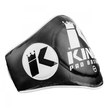King Pro Boxing-Belly Pad Shields-Buikbescherming-BP-Zwart