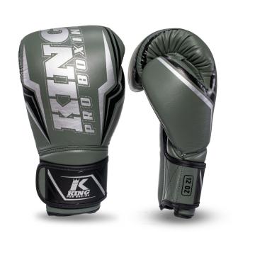 King Pro Boxing Thor - Groene, grijze en zwarte bokshandschoenen