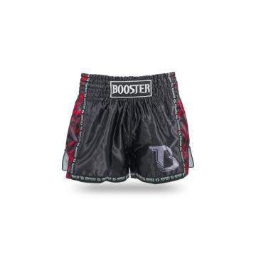 Booster Fight Gear-Fightshort-Kickboks broek-Short-Combat series 2-Rood-Zwart