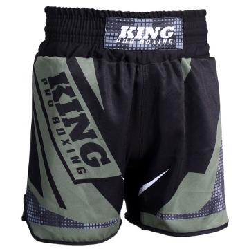 King Pro Boxing Stormking 1 MMA/Kickboks Fightshort - Zwart/Groen