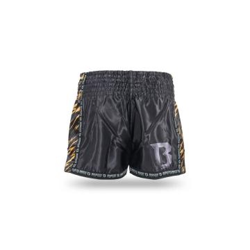 Booster Fight Gear-Fightshort-Kickboks broek-Short-Combat series 1-Goud-Zwart