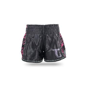 Booster Fight Gear-Fightshort-Kickboks broek-Short-Combat series 3-Roze-Zwart