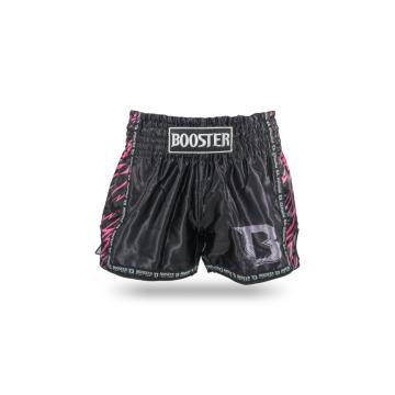 Booster Fight Gear-Fightshort-Kickboks broek-Short-Combat series 3-Roze-Zwart