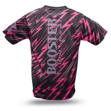 Booster Fightgear-Fightshirt-Tshirt-Kids-Kinderen-Combat series 3-Roze-Zwart